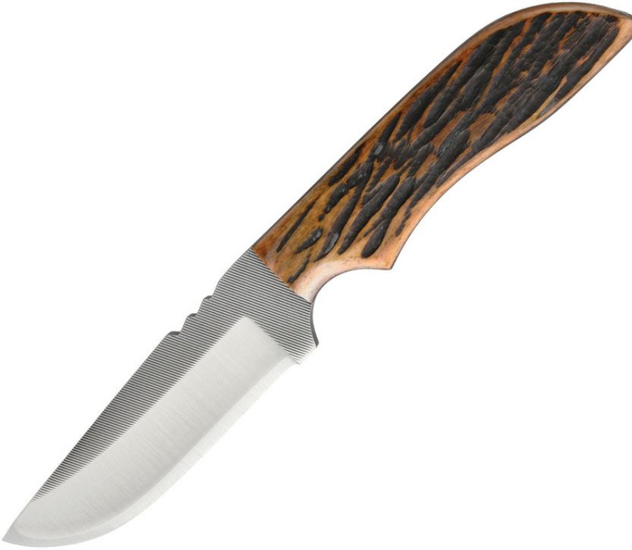 Reliable Quality Azjwk3Ajb Anza Fixed Blade Knife Amber Bone | * Wholesale