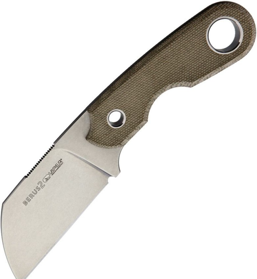 Cheaper Vt4014Cg Viper Berus 2 Fixed Blade Knife Green | * Hot