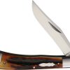 Reliable Quality Rup1As Old School Knifeworks Ruple 1 Trapper Pocket Knife Amber Stag | * Online