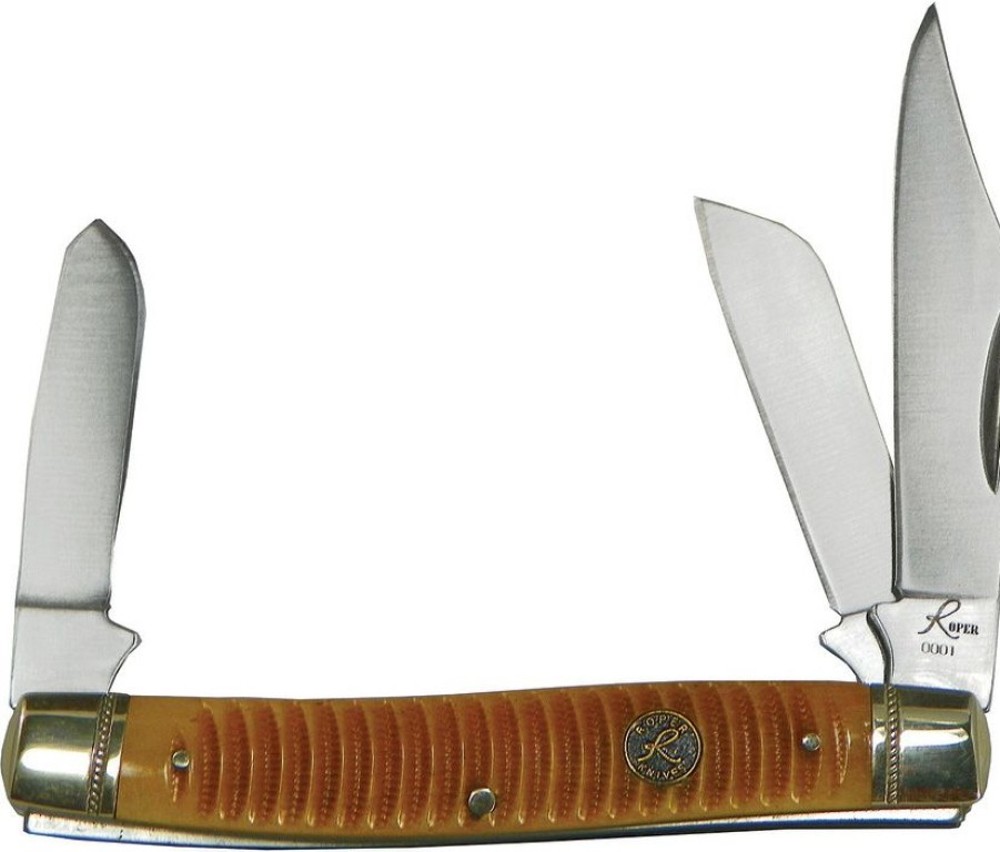 Quick Delivery Rp0001Car Roper Sand Viper Stockman Pocket Knife | * Clearance