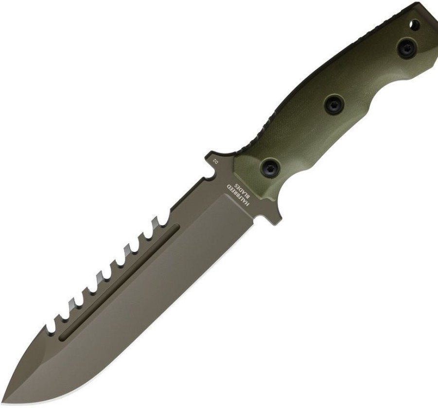 Clearance Sale Hbblsk01Od Halfbreed Blades Large Survival Knife | * Hot