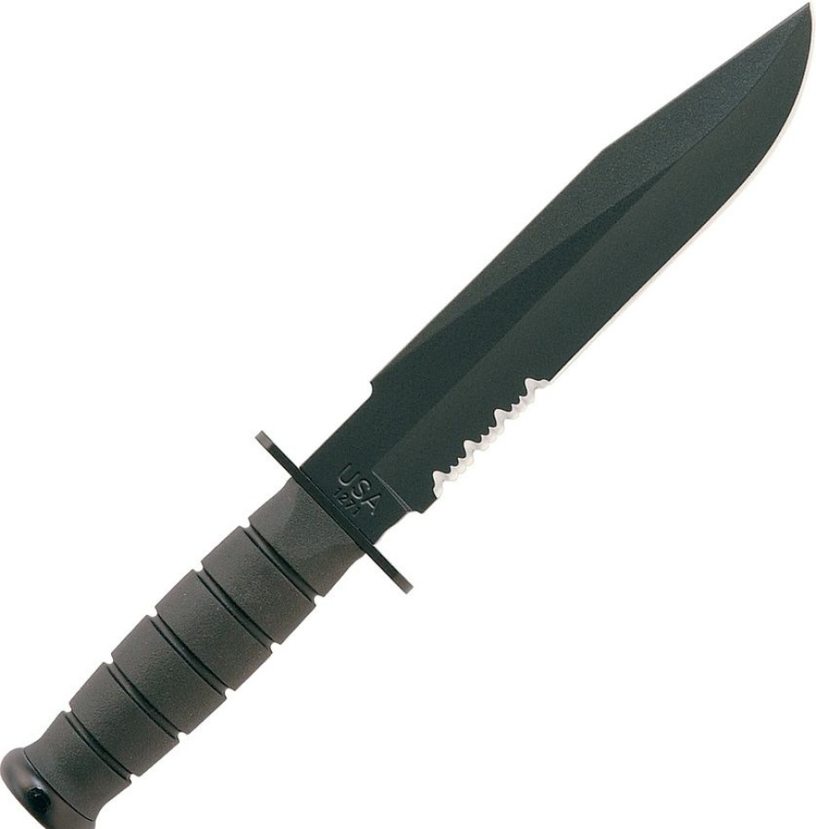 Top Selling Ka1271 Ka-Bar Black Fighter Knife | * Hot