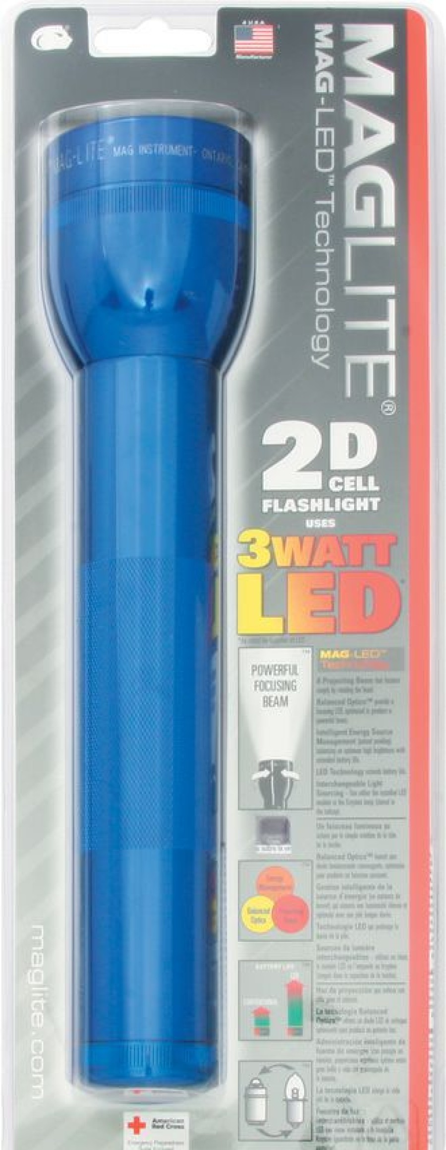 Typical Style Ml51012 Maglite D Cell Flashlight | * New