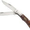 Top Sellers Br0012 Browning Joint Venture Trapper Pocket Knife Bone | * Online