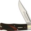 Reliable Quality Wn19111C Winchester Lockback Pocket Knife Brown Checkered Bone | * Best