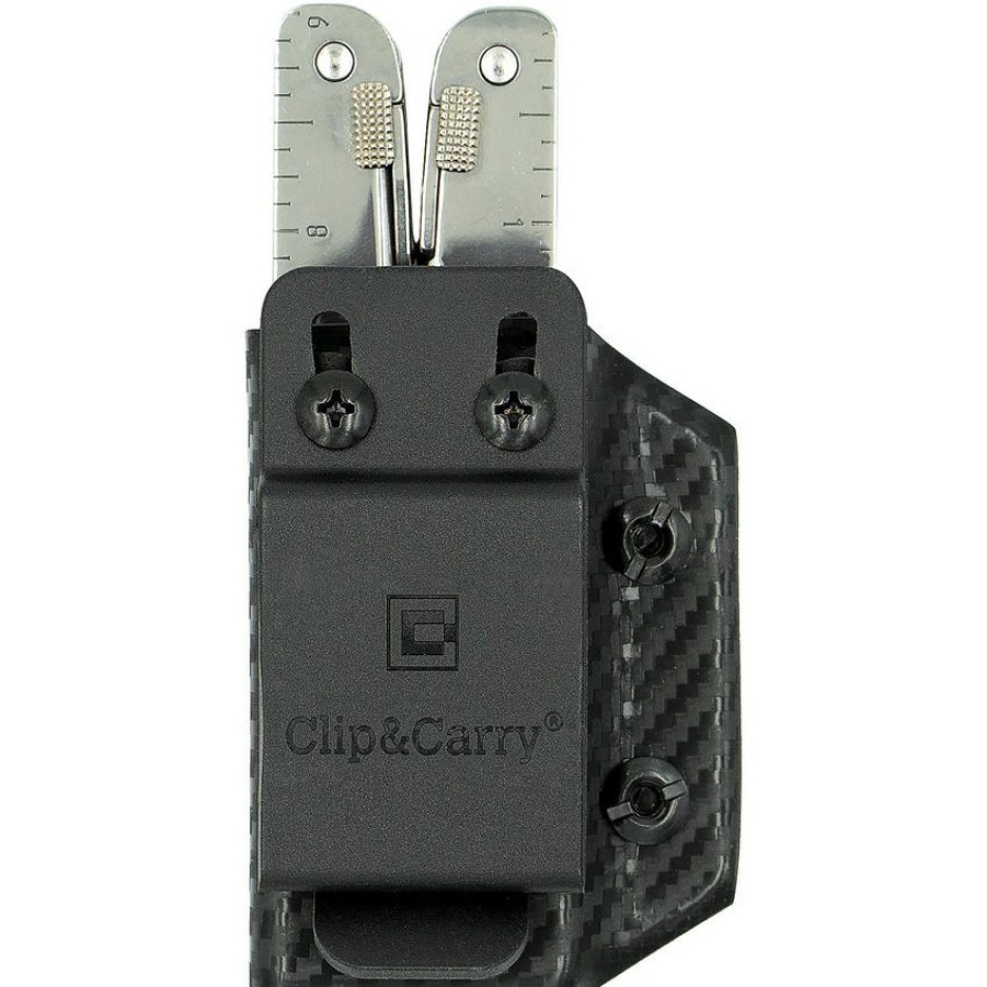 Clp047 Clip & Carry Victorinox Swisstool Sheath Black Good Quality | * Hot