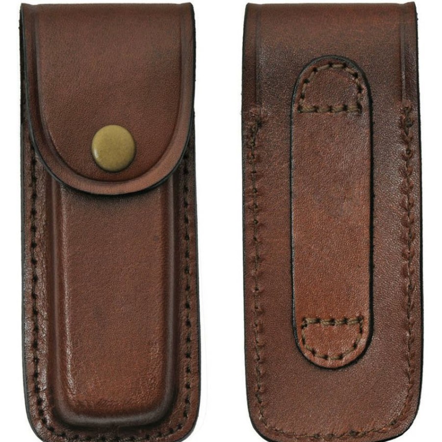 Tendy Style Pa6609Br Folding Folding Knife Sheath Brown | * Online