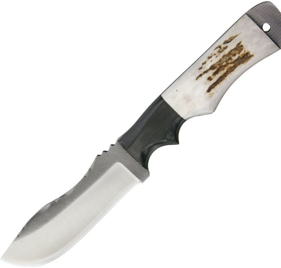 Typical Style Azte Anza Tracker Fixed Blade Knife Elk And Micarta | * Online