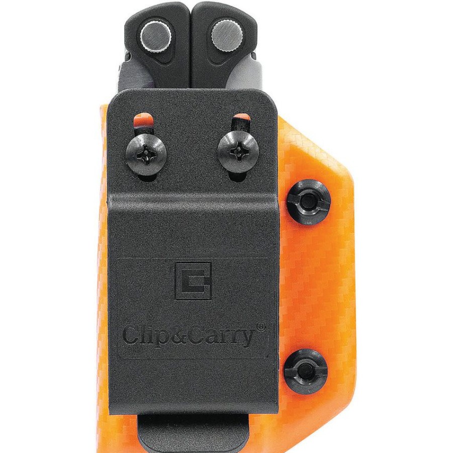 Lower Prices Clp053 Clip & Carry Leatherman Charge Multi Tool Sheath Carbon Fiber Orange | * Wholesale