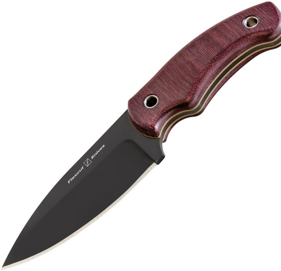 Reliable Quality Flexh3A Flexcut Hawthorne Nomad Knife Red Coral | * Online