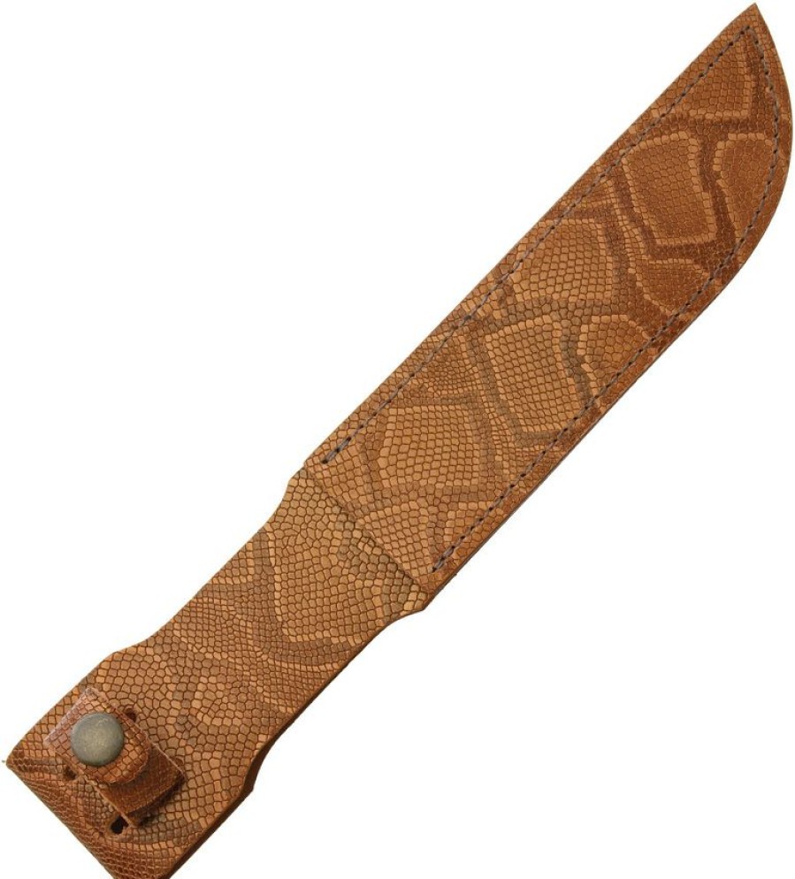 Sh1201 Fixed Blade Knife Belt Sheath Python Excellent | * Wholesale