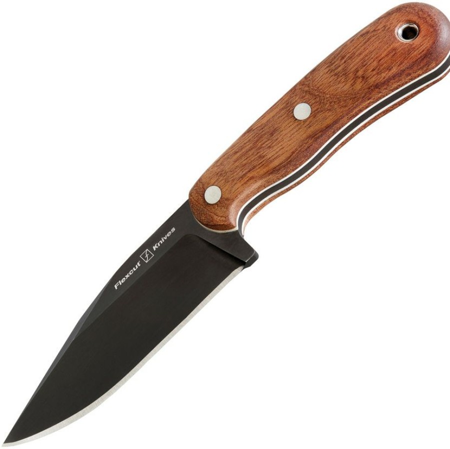 100% Guarantee Flexh4C Flexcut Hawthorne Seeker Knife Sapele | * Hot