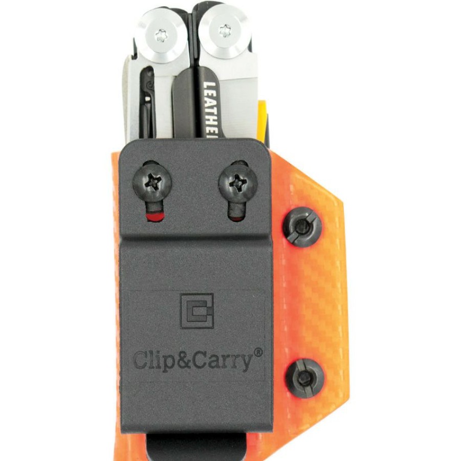 Online Clp070 Clip & Carry Leatherman Signal Multi Tool Sheath Orange | * New