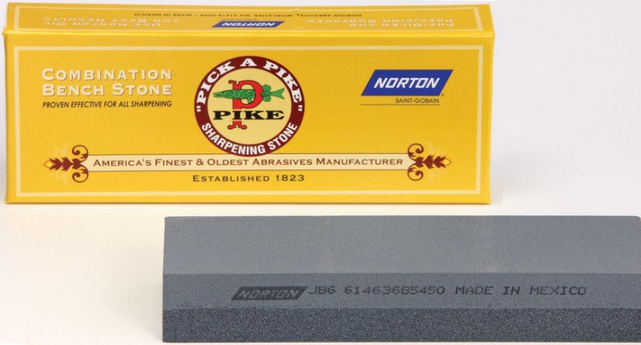 Reliable Quality Ntjb6 Norton Pike Crystolon Combination Benchstone | * Clearance