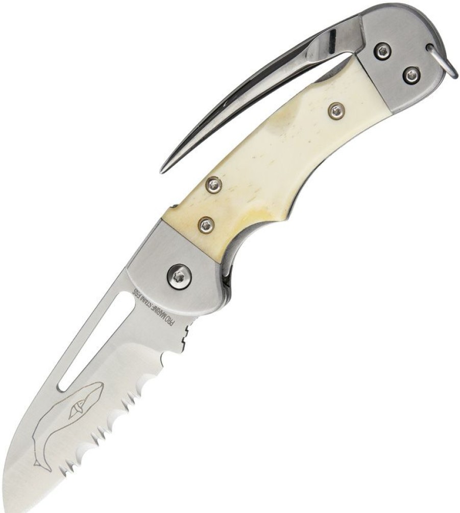 Exclusive Design Myaf377P Myerchin Generation 2 Crew Pocket Knife Bone | * Clearance