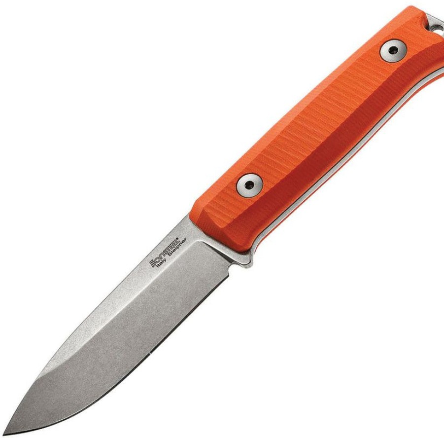 Best Quality Lstb40Gor Lionsteel Bushcraft B40 Knife Orange | * New