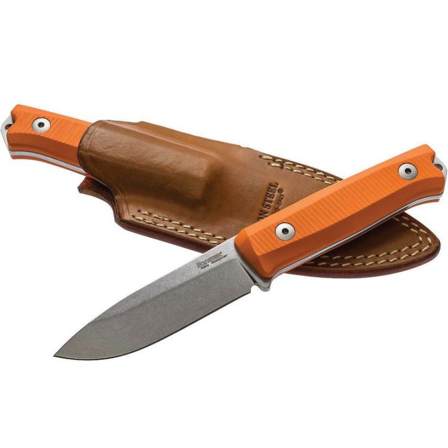 Best Quality Lstb40Gor Lionsteel Bushcraft B40 Knife Orange | * New