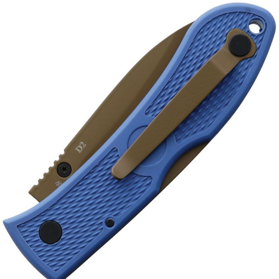 Cheaper Ka4062D2 Ka-Bar Dozier Hunter Lockback Pocket Knife Blue | * Clearance