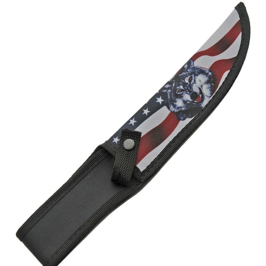 Top Selling Cn211444Wf Bowie Knife Wolf | * New