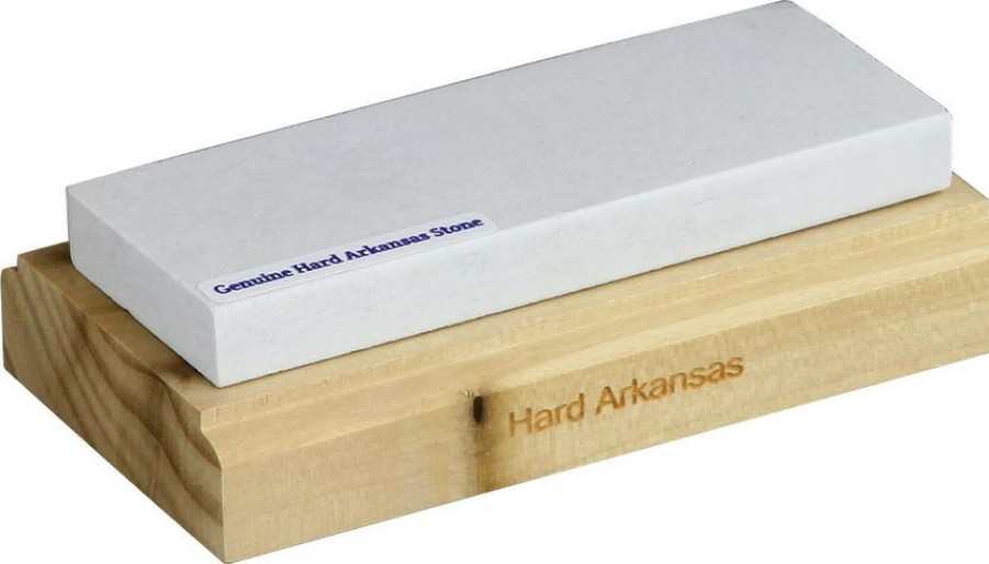 Rhp30972 Rh Preyda Hard Arkansas Stone Knife Sharpener On Wood New In | * Hot