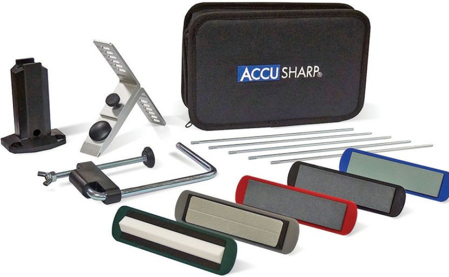 Online As059C Accusharp 5-Stone Precision Knife Sharpening Kit | * Clearance